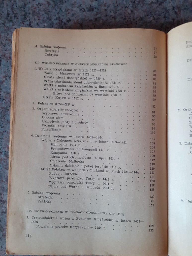 Tadeusz Nowak, Jan Wimmer - Dzieje oręża polskiego do 1793 MON1968