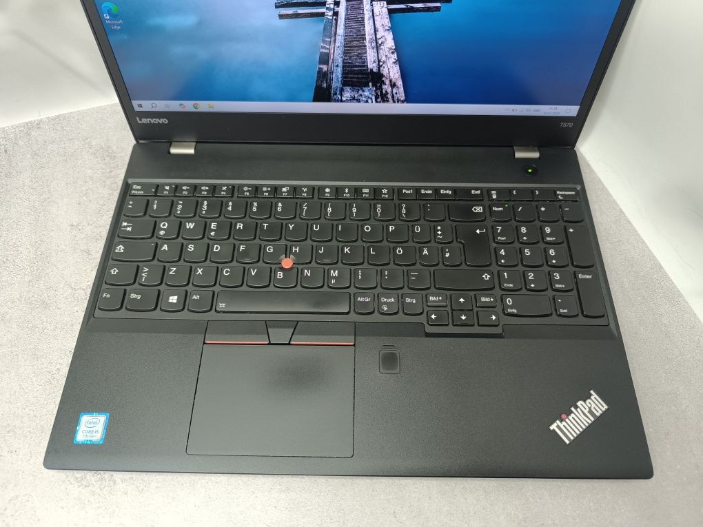 Ноутбук Lenovo ThinkPad T570/i7-7600U/16/SSD 256 GB/15.6"/4К