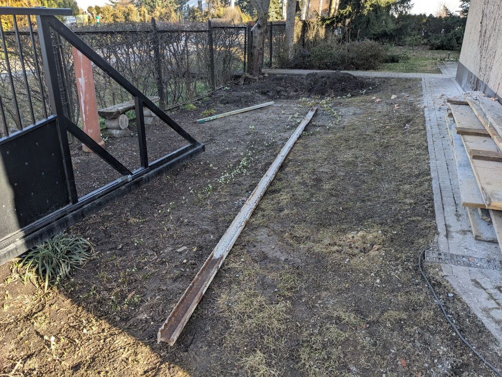 Szyny tramwajowe tregry dwuteowniki 17m 4 kawałki