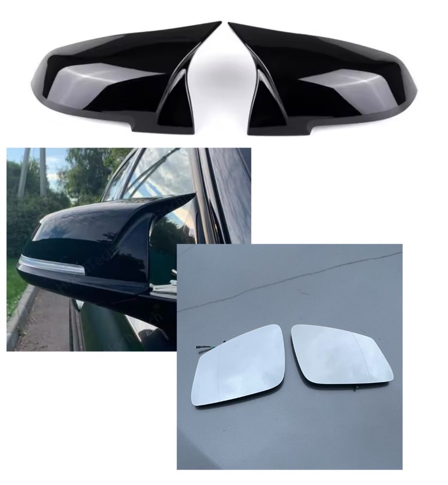 Дзеркало  накладка верхня BMW F01..F10..F22..F30..X5 X6