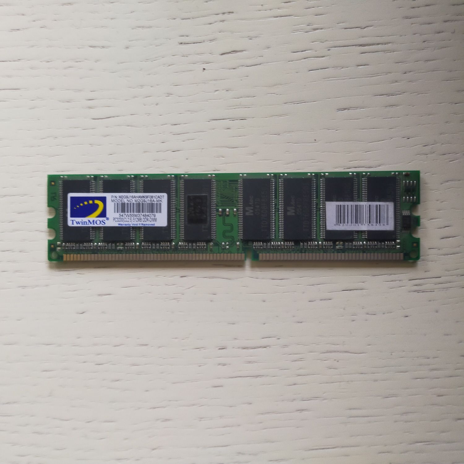 Пам'ять оперативна 512MB DDR-DMM