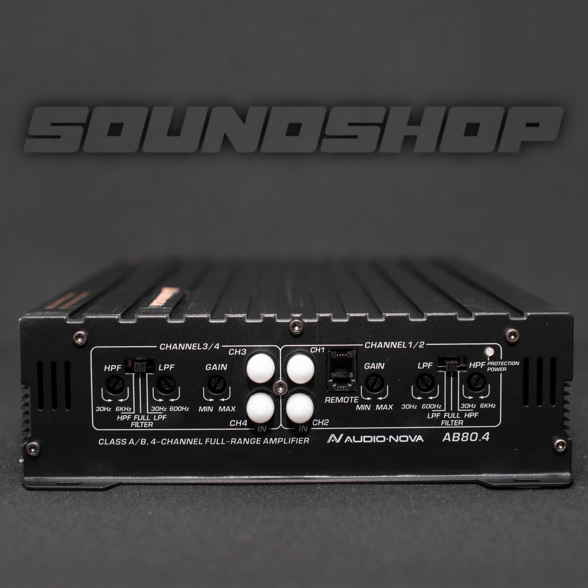 Wzmacniacz 4 kanałowy AUDIO NOVA AB80.4