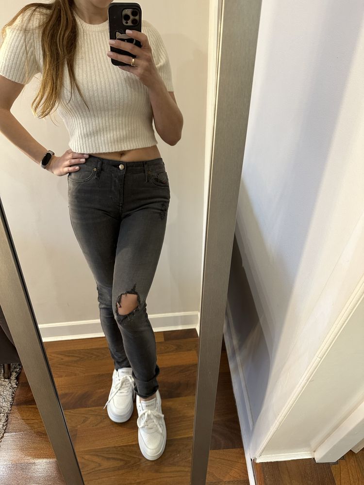 Spodnie jeansy rurki diesel skinzee rozm 28