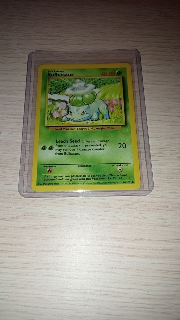 Karta pokemon bulbasaur 44/102