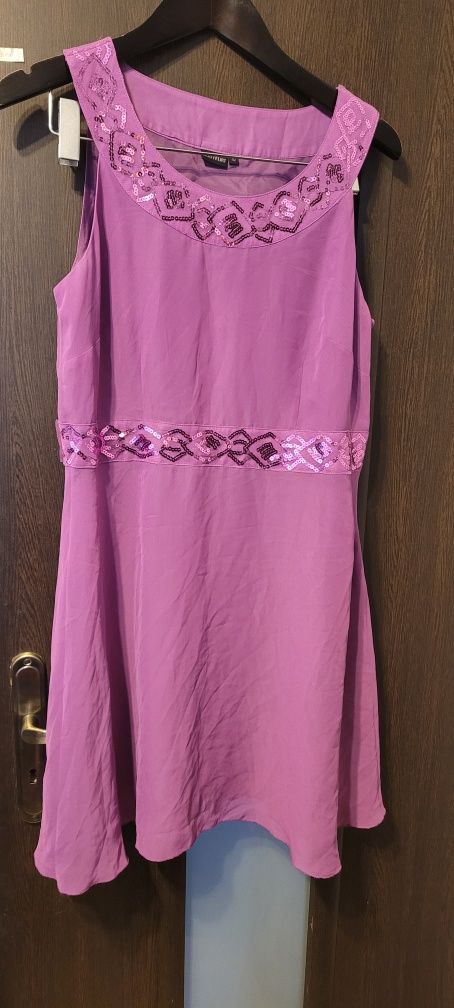 Sukienka liliowa z Bonprix
