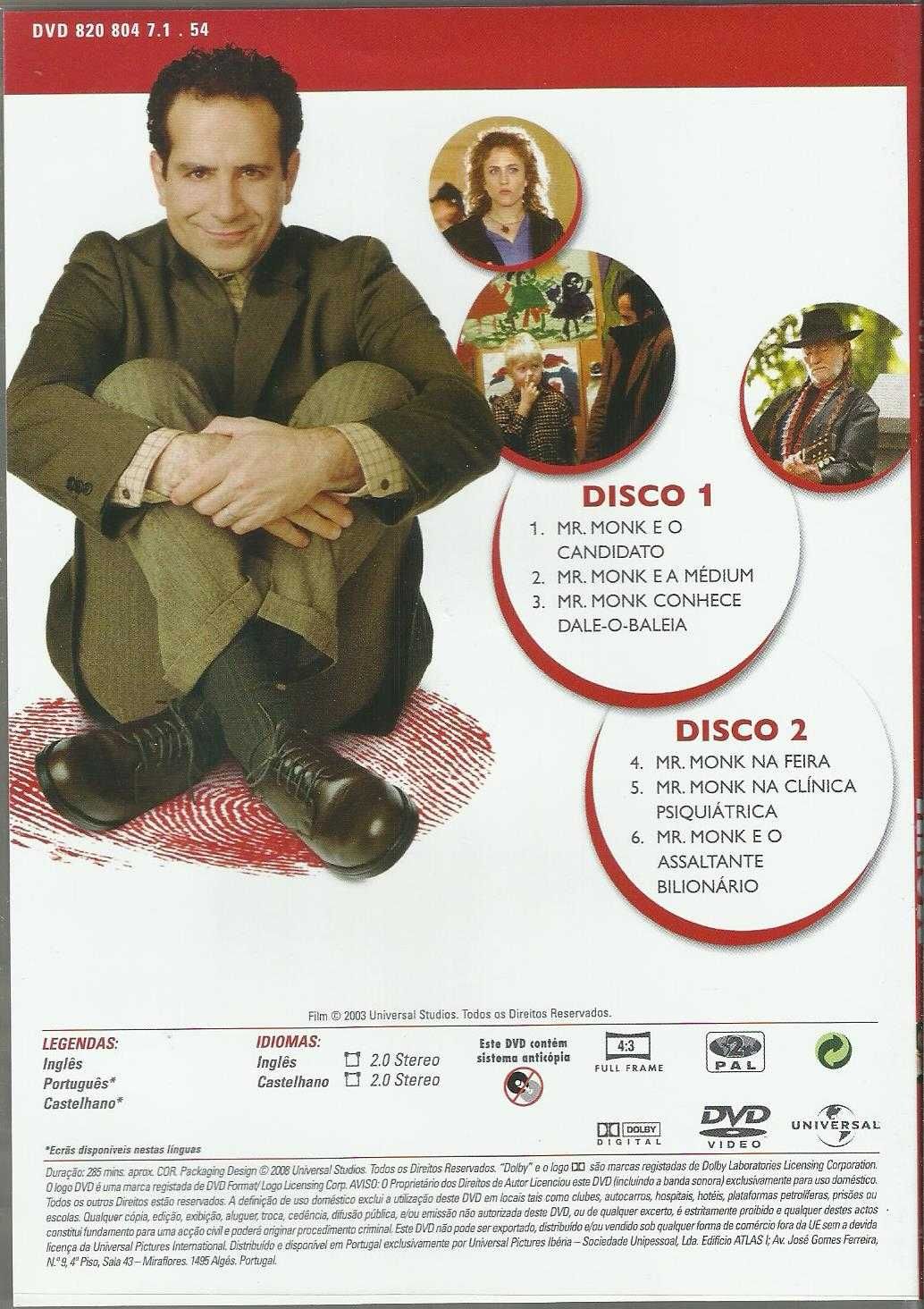 Monk - Série 1 (4 DVD)