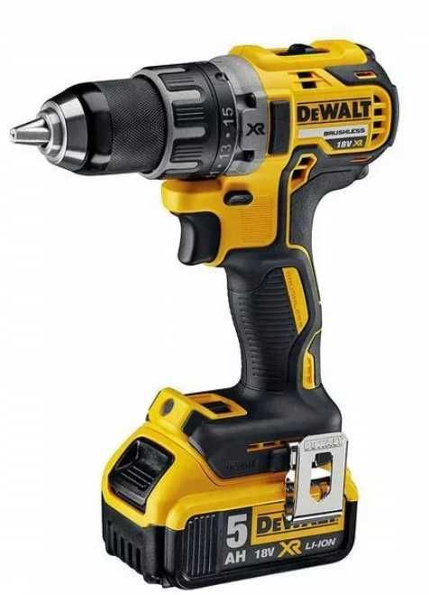 Wkrętarka DCD791P2 DeWalt 18V 2x5,0Ah BITY WIERTŁA OTWORNICE 217ele.