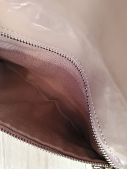 Torebka Zara nude kopertówka
