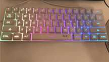 Teclado gamer com led