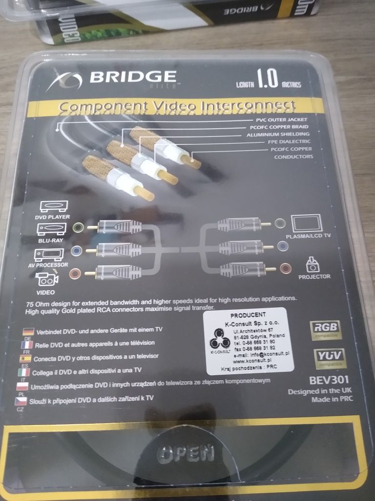 Bridge interkonect Audio Video 1metr