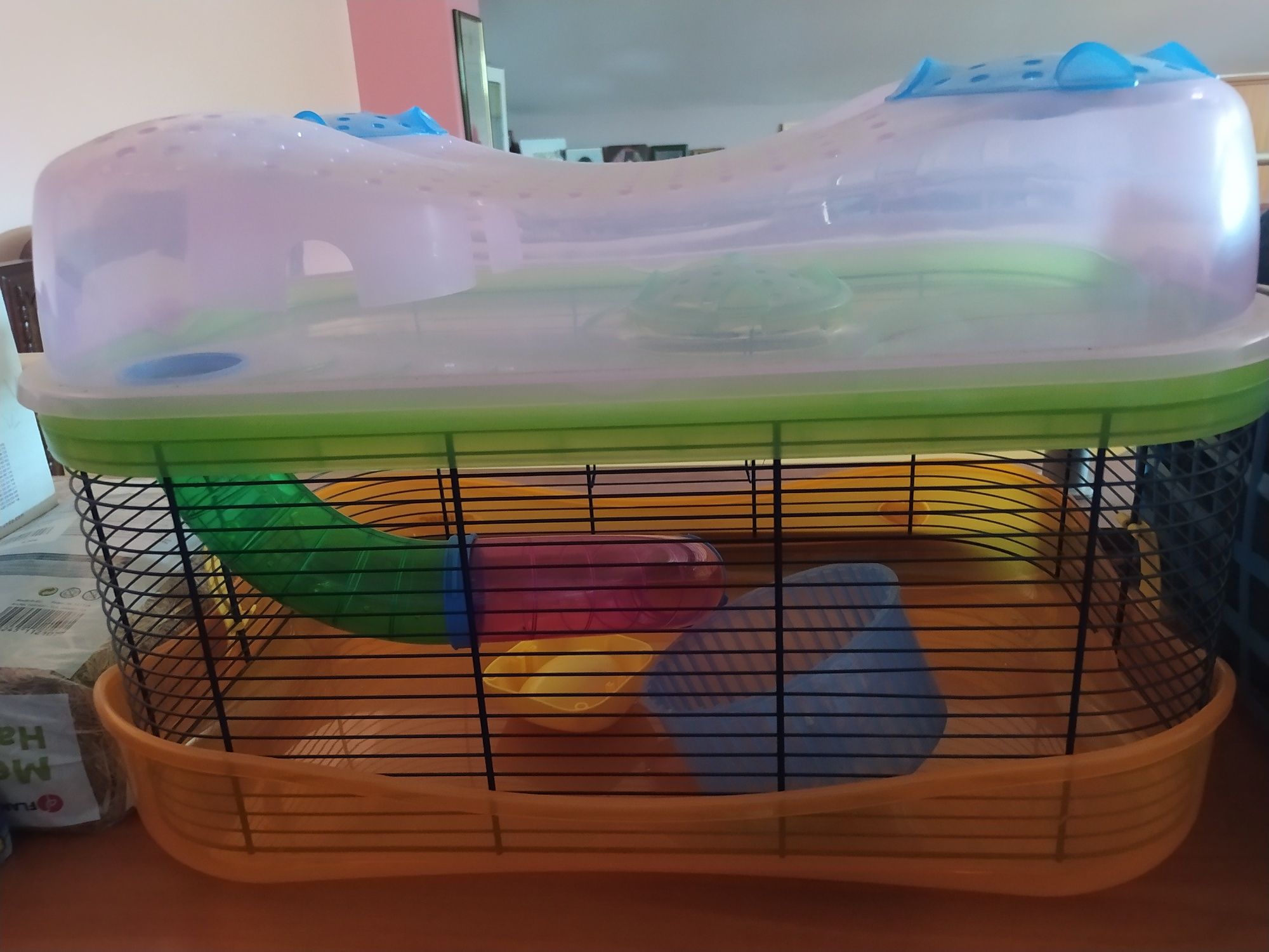 Gaiola hamster como nova