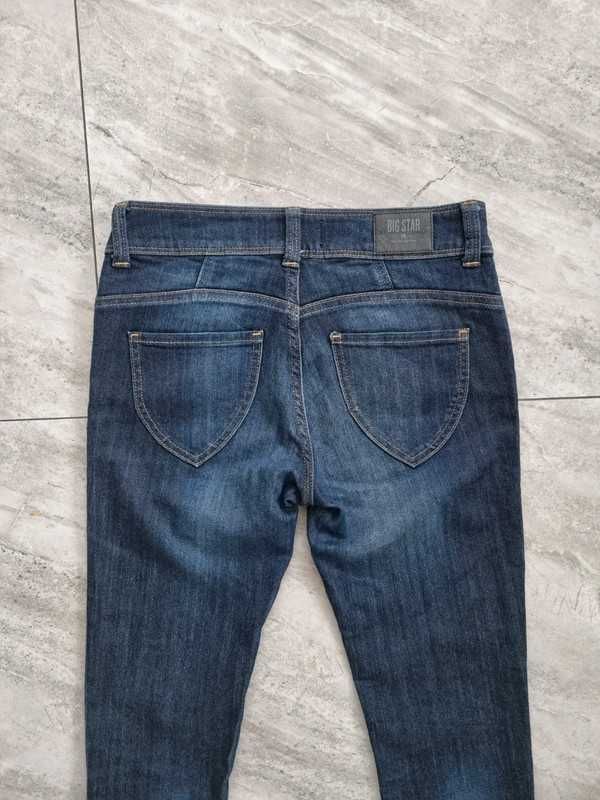 Spodnie jeans  Big Star damskie rurki model Mary 517 W27 L34 stan ide