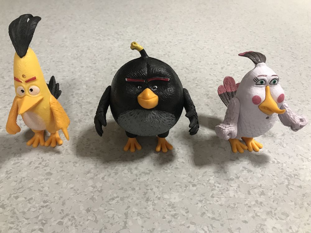 Angry Birds Movie 3 figurki   - duży zestaw