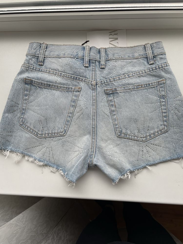 Шорти джинсові Zara S 34