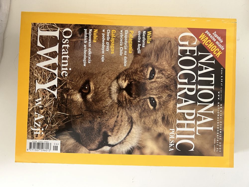 Rocznik 2001 National Geographic komplet