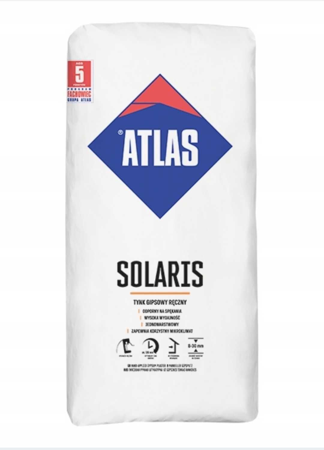 Atlas solaris tynk gipsowy ręczny OKAZJA