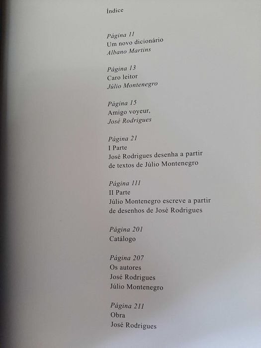 José Rodrigues, Júlio Montenegro – Exercícios de Delicada Intimidade