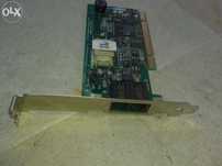 Placa de rede duas portas marca conexant a funcionar