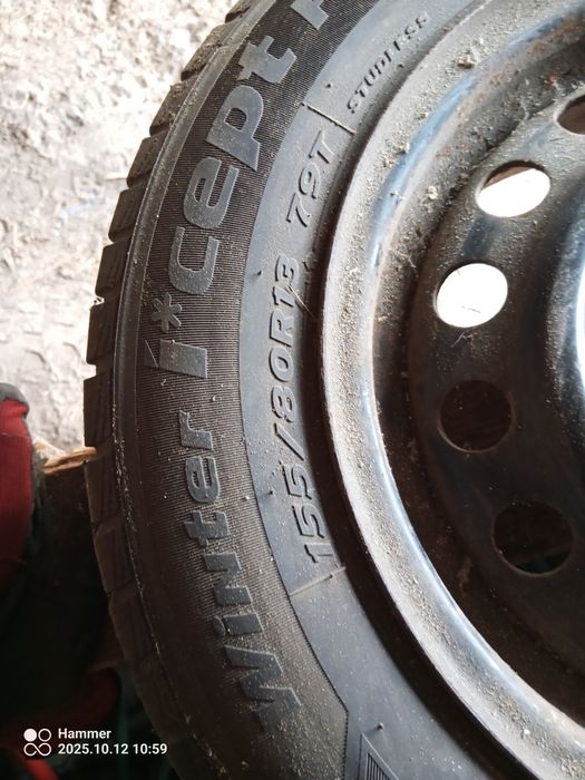 Koła Opony zimowe 155/80/13 2022r 4 sztuki