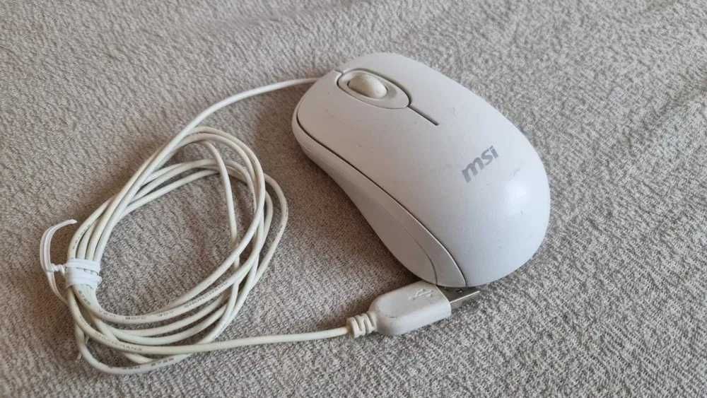 Myszka Przewodowa MSI MSU1117 Biała