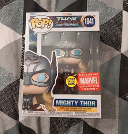 Funko pop mighty thor 1041, collector corps, glow in the dark