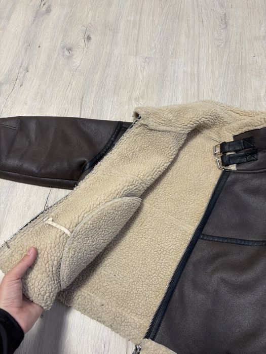 Дублянка вкорочена коричнева