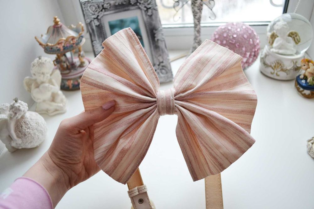 Бант на шею ошейник бабочка для собаки кошки