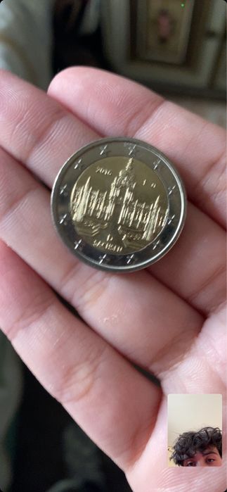 2€ Alemanha palácio zwinger em Dresden , Saxônia 2006 MBC