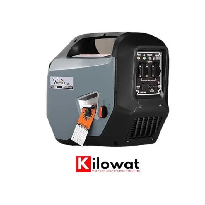 Бензиновий генератор Walter Stahl 1,8-2 кВт ручний старт 4 тактний