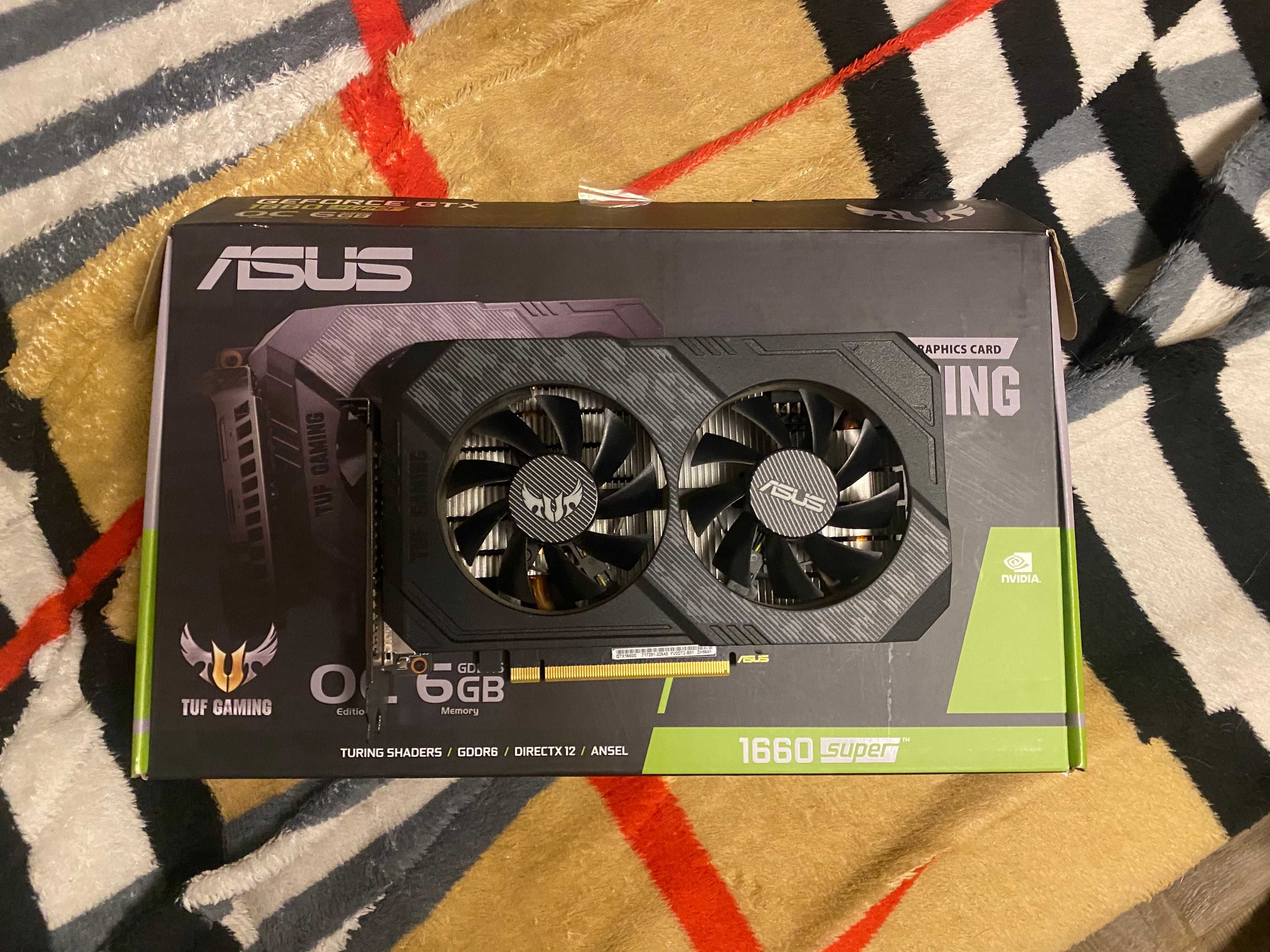 Відеокарта GTX 1660 SUPER TUF-GTX1660S-O6G-GAMING