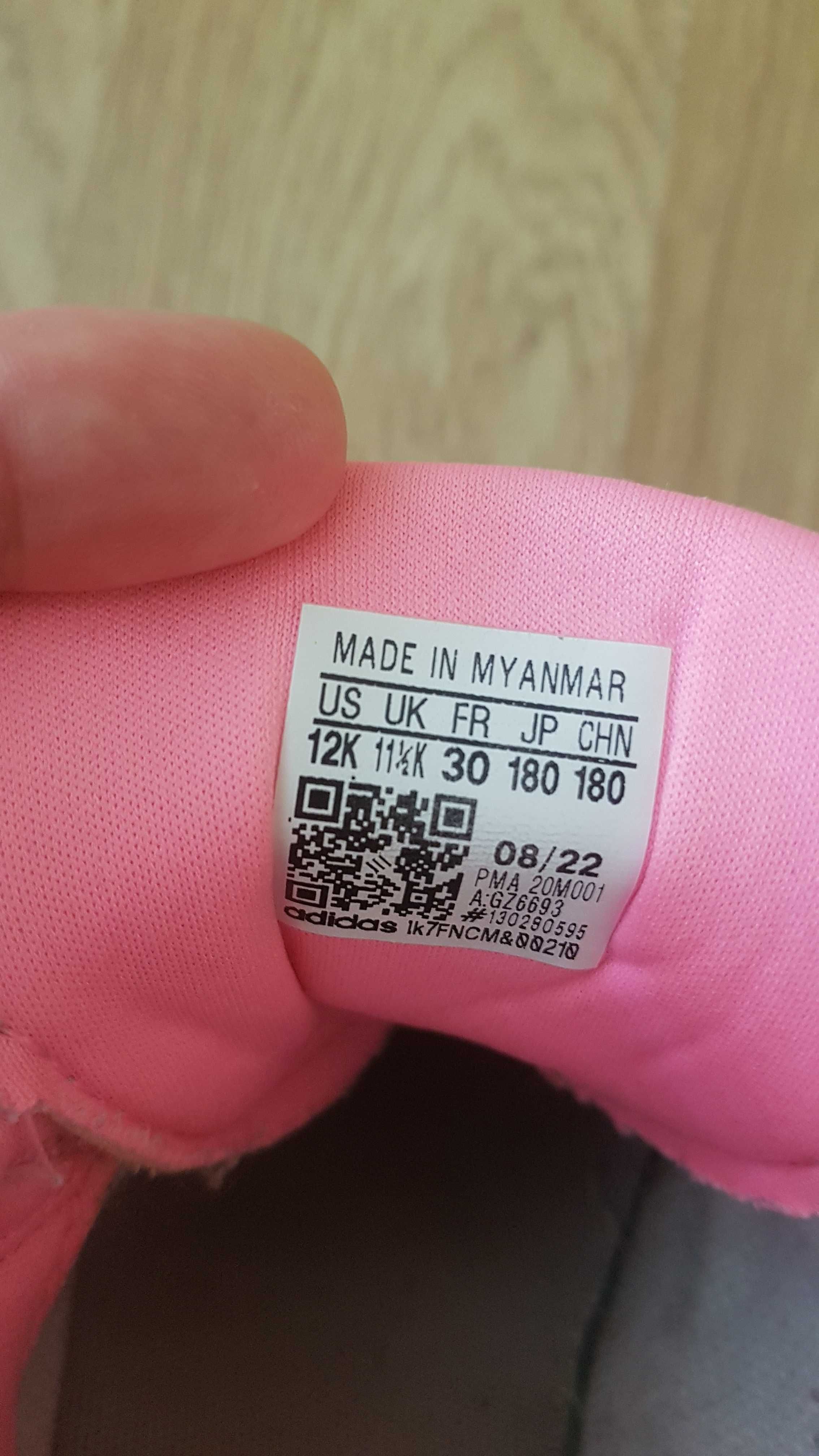 Кроссовки adidas для девочки 30 (18.5 см стелька)