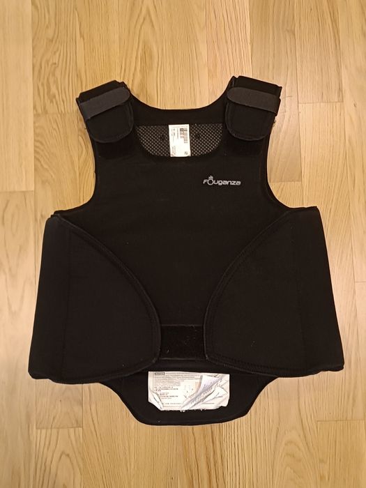 Kamizelka ochronna jeździecka Fouganza safety 100 dla dzieci 12/14 lat