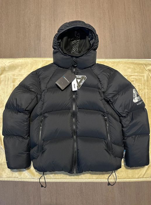 Пуховик Palace Pertex Balaclava Puffa Matte Black (Розмір S)