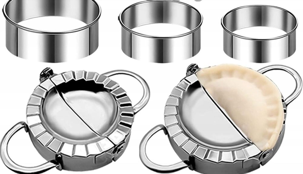 Zestaw do robienia pierogów, wykrawacz, foremka, pierożnica do ravioli