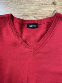Kubenz czerwony sweter XL