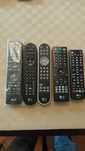 vários comandos à distância TV e LCD Smartv