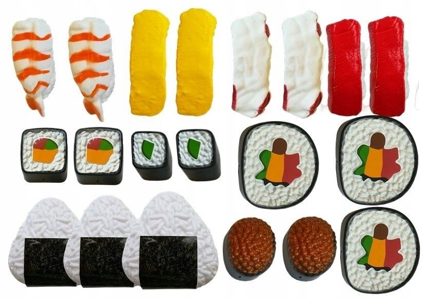 Dziecięcy Zestaw do Sushi Sztućce Import LEANToys