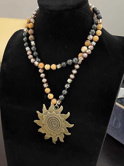 Naszyjnik boho vintage