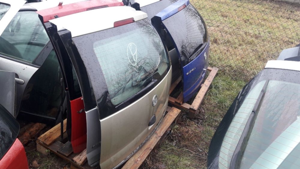 Opel Meriva A Klapa bagażnika Różne kolory