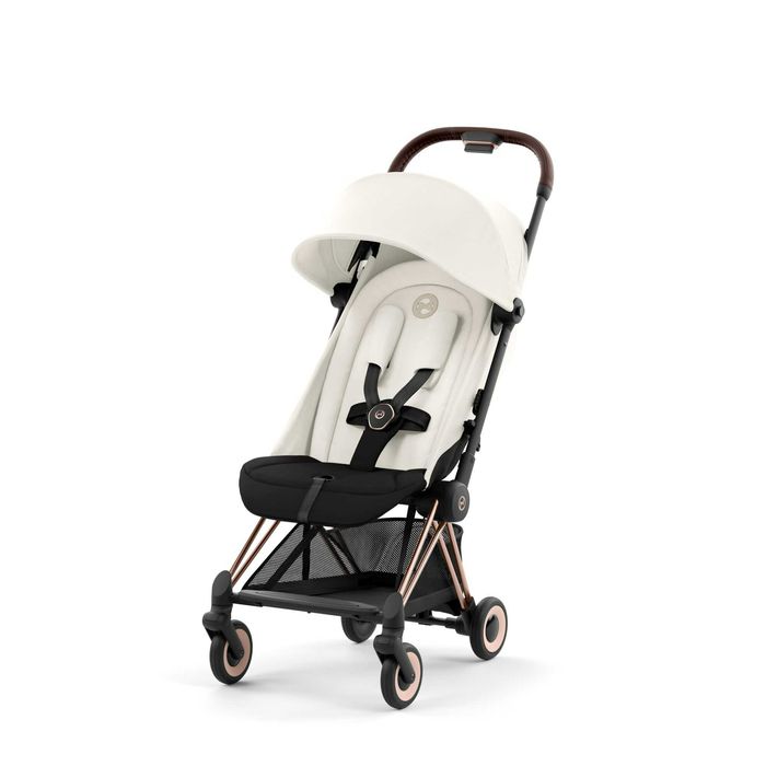 Nowa Cybex Coya - luksusowy wózek spacerowy Off White on Rosegold