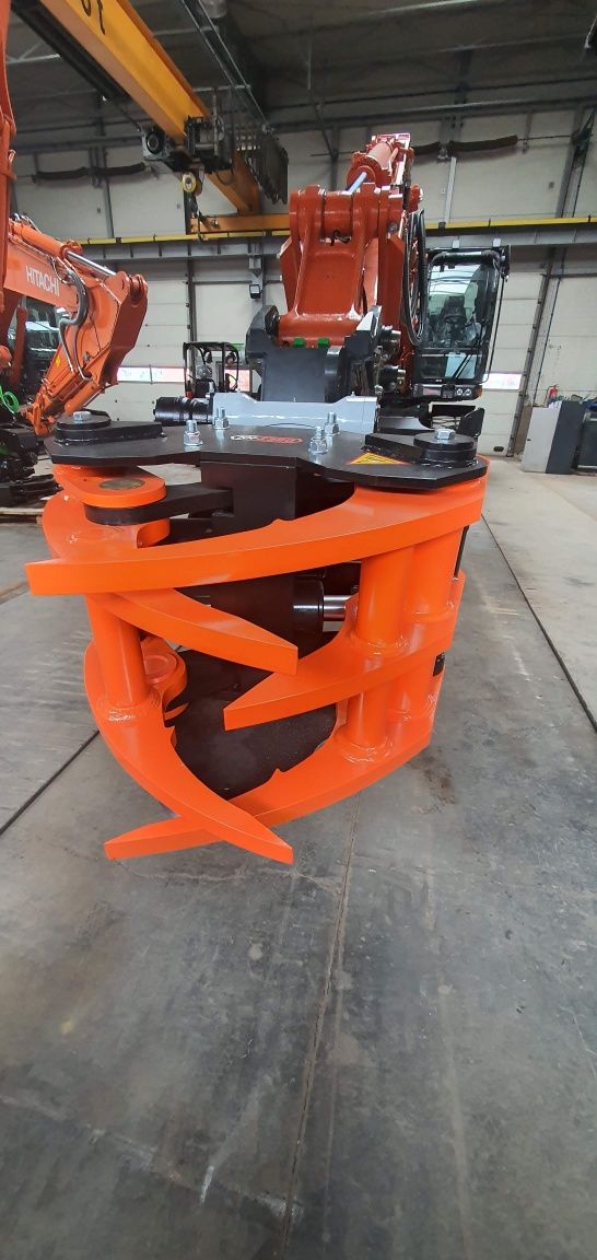 Ģłowica ścinkowa do drzewa KX280 nożyce hydrauliczne koparki HITACHI