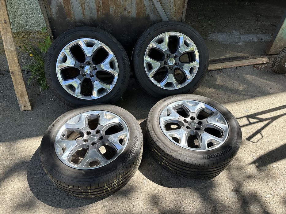 Диски Jeep Cherokee R18 5-110 Compass Renegade + шини 99%