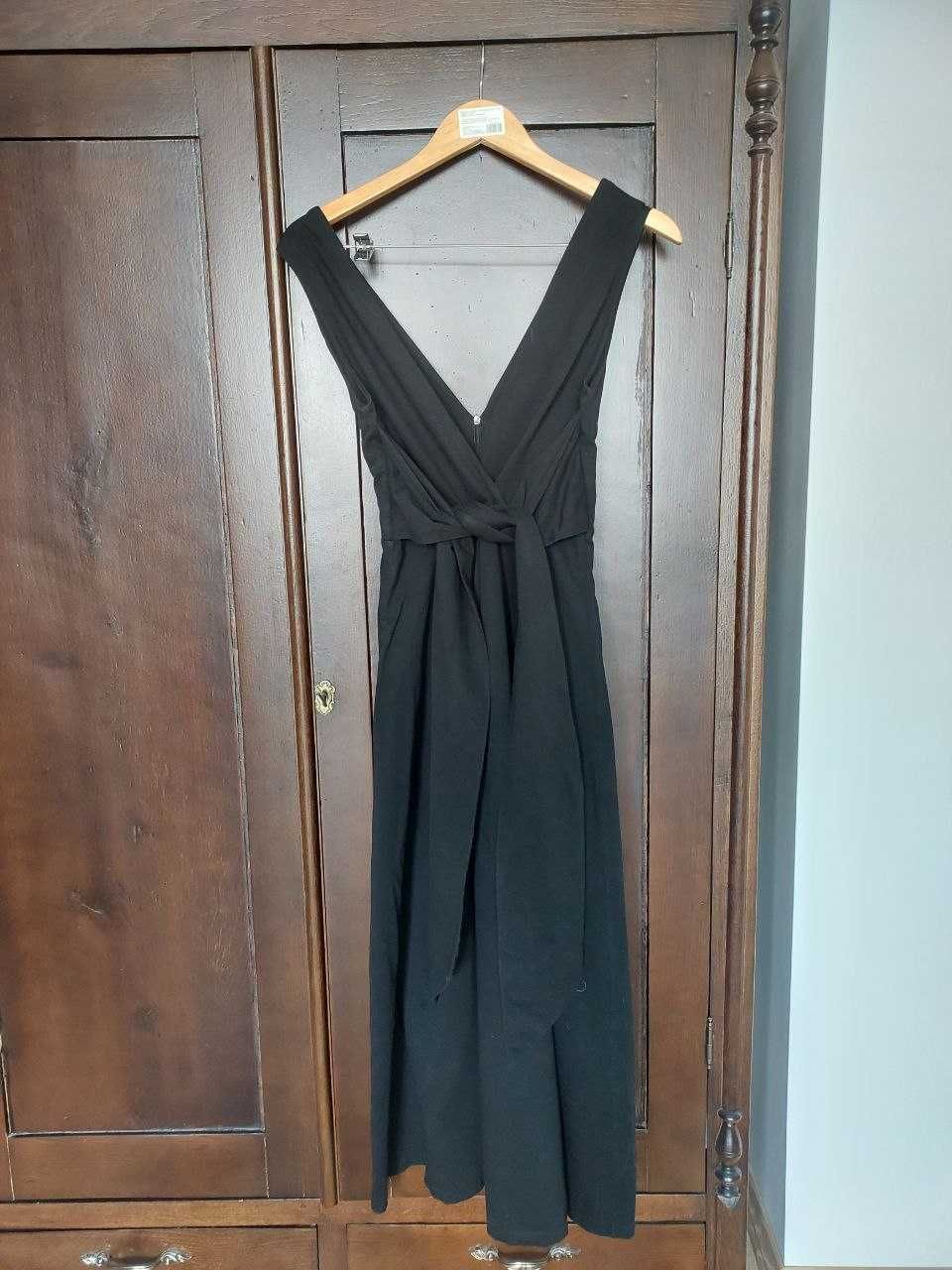 Чорна сукня на запах, Massimo Dutti, (34/S)