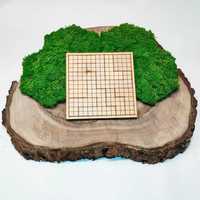 Drewniana układanka logiczna gra puzzle łamigłówka - kwadrat #1