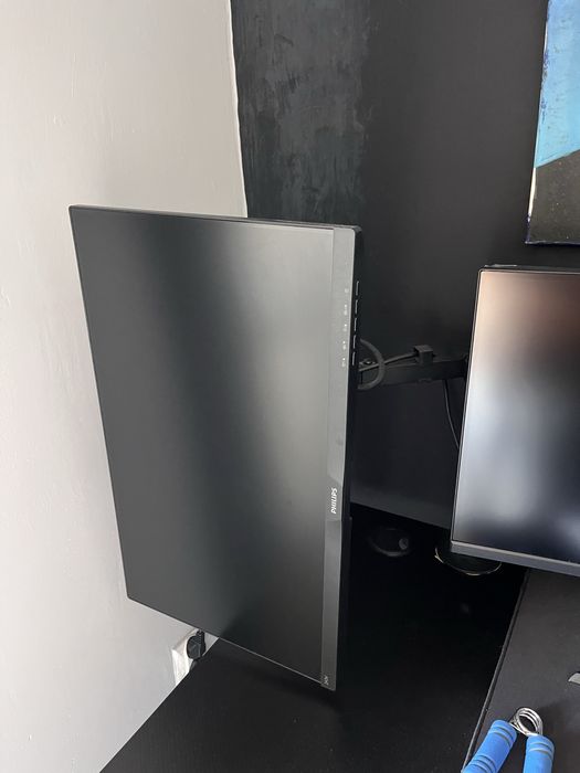 Monitor PHILIPS 243V + uchwyt stolowy pivot