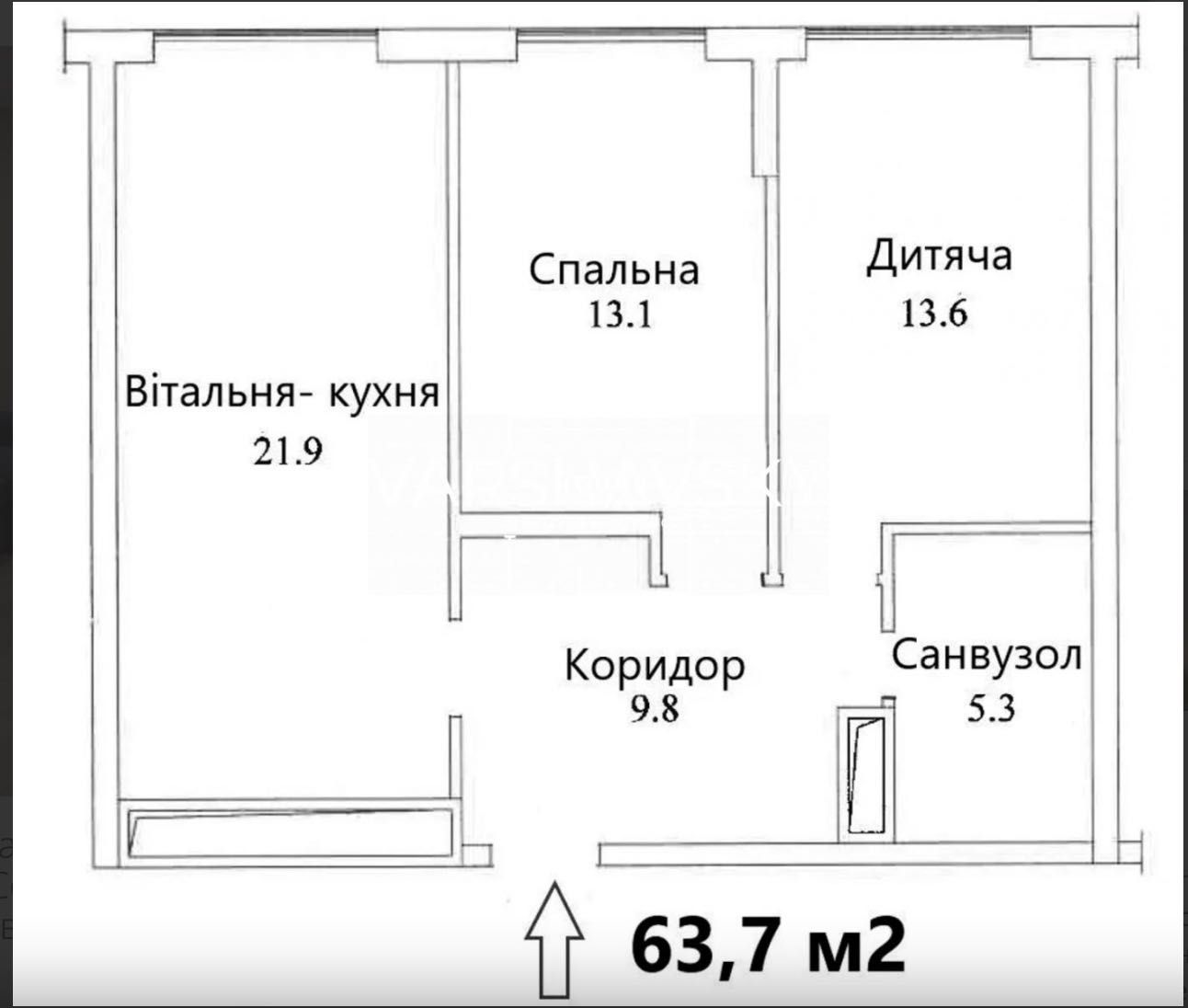 Оренда ЖК Варшавський Плюс Олександра Олеся 10 2х кімнатна 64 метри