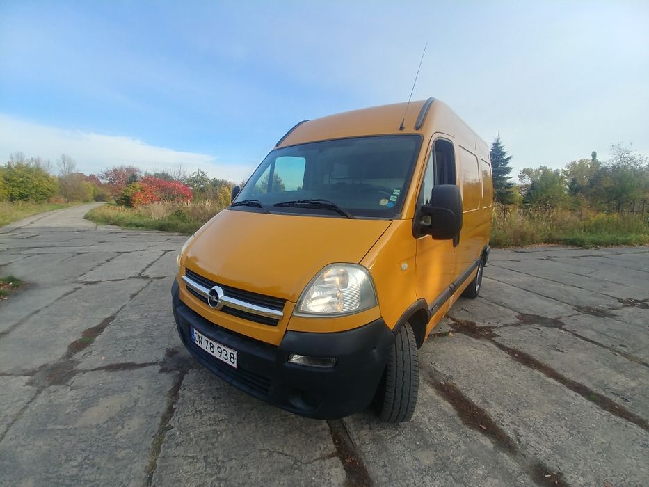 Opel movano L1H2 2008 r master 188000 km boxer sprinter trafic vivaro