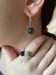 Серебряные серьги шарики 925 проба