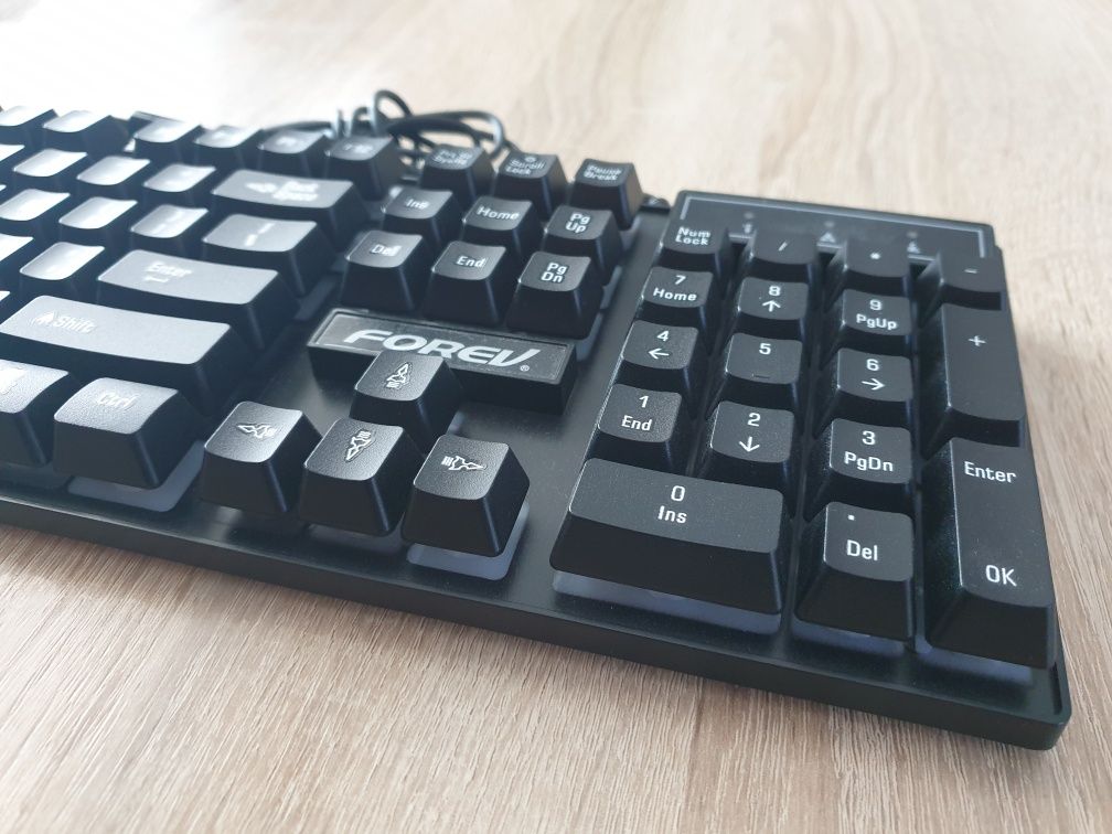 Klawiatura i mysz gamingowa Forev