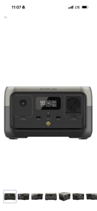 Продам зарядну станцію ECOFLOW RIVER 2 256Wh (RIVER2)